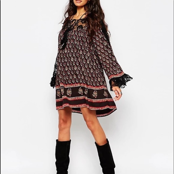 Free People Dresses & Skirts - Free People Nomad Child Dress Tunic Size S